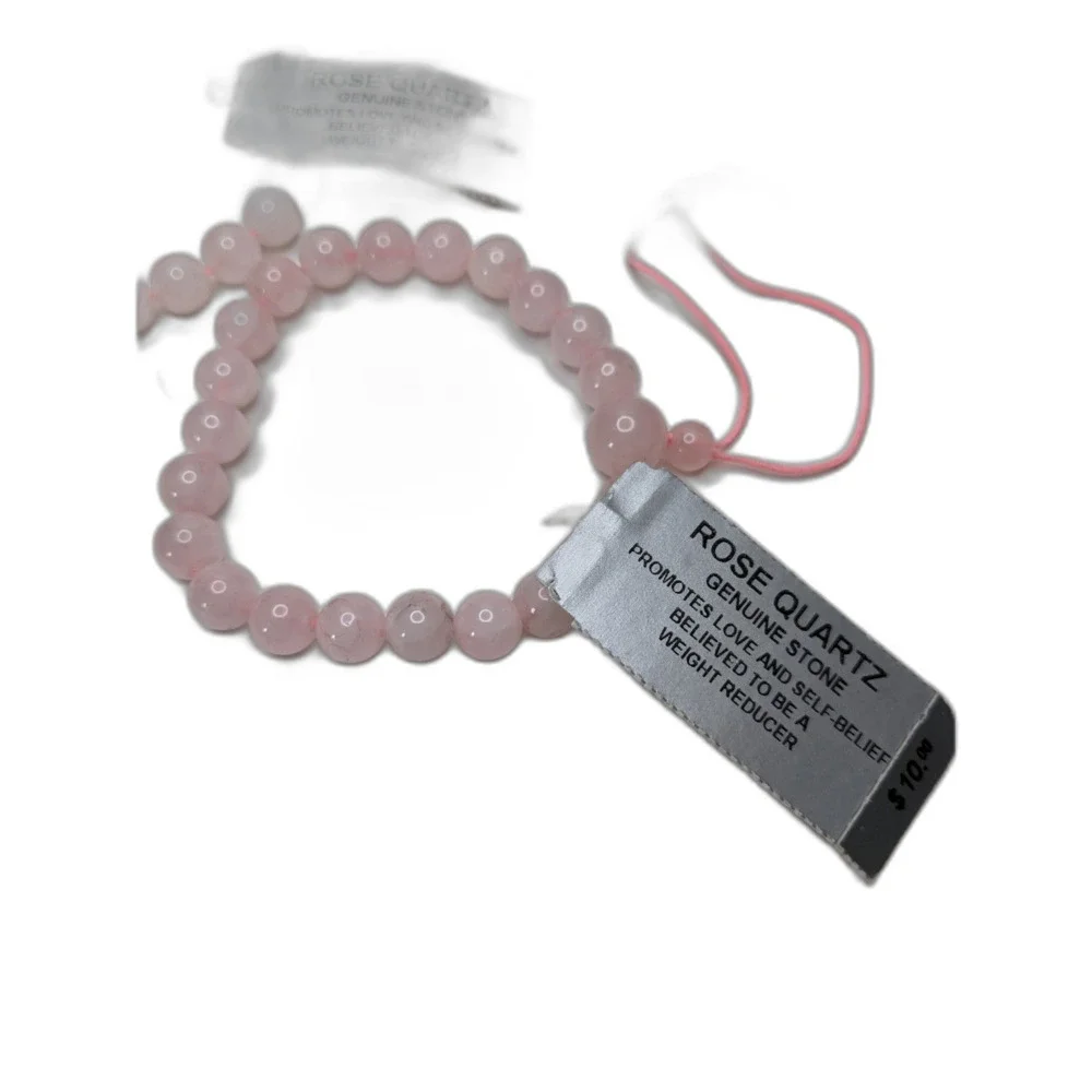 Rose Quartz Beads 60mm 60pcs Jewelry Supply Love Self Care Weight Loss READ